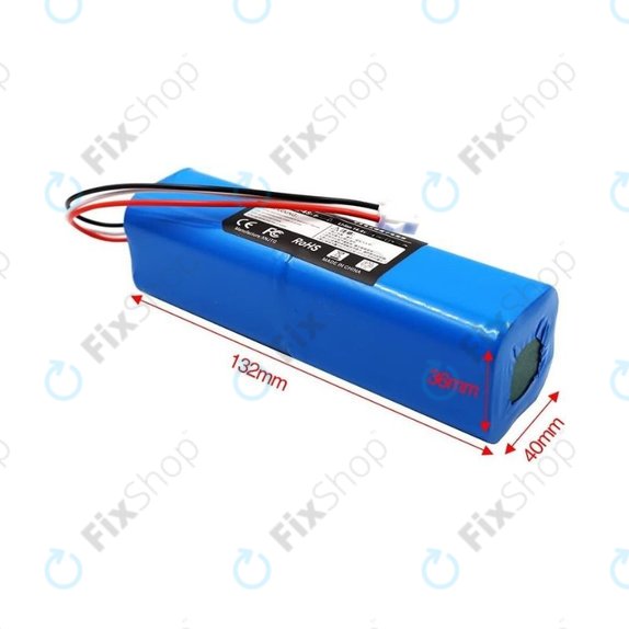Bateria do Xiaomi EVA, EVE Plus, Viomi S9, Dreame D10 Plus, L10, Lenovo T1 Pro, Lydsto R1, R1 Pro, S1, S1 Pro, XJT-2P4S-5200, Li-Ion, 14,4V 5200mAh