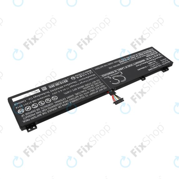 Bateria do Lenovo Legion 5 15ARH7H, 82RD0002SB, 5100mAh, Li-Pol, 15.44V, L21C4PC1, HQ