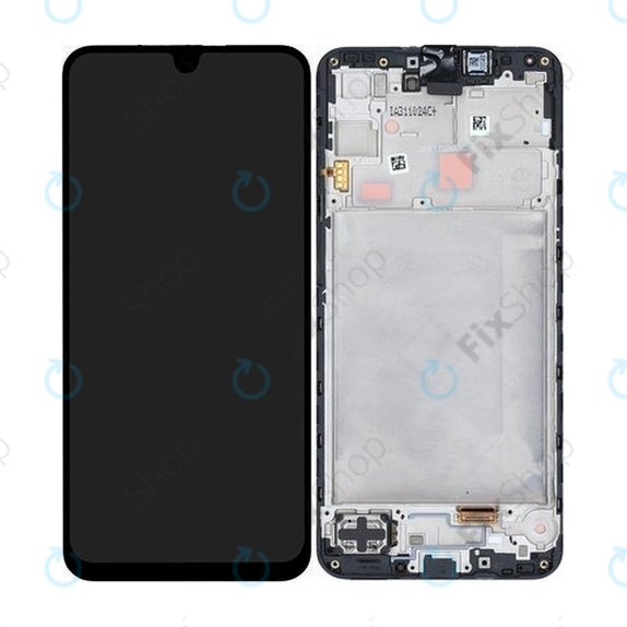 Wyświetlacz dla Samsung A16 4G, Black, Ekran dotykowy z ramką, GH82-36253A, Genuine Service Pack