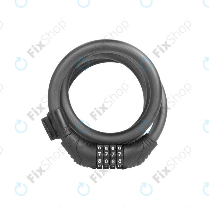 Zamek kablowy szyfrowy do Segway Kickscooter P100SE, Ninebot ES1, ES2, ES4, E22, E25