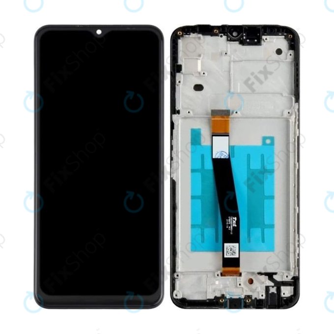 Wyświetlacz do Samsung A22 5G A226B, Ekran dotykowy z ramką, TFT