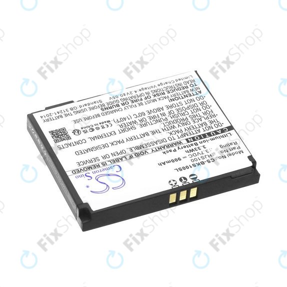 Bateria do Becker HJS 100, HJS100, Li-Ion, 3.7V, 900mAh, HQ