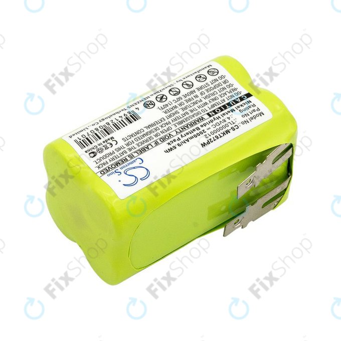 Bateria do Makita 6722D, 6723DW, 2000mAh, Ni-MH, 4.8V, TL00000012, HQ