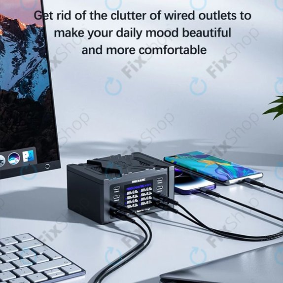 Stacja ladujaca USB z USB-C, USB 3.0, Mechanic V-Power 8 Pro
