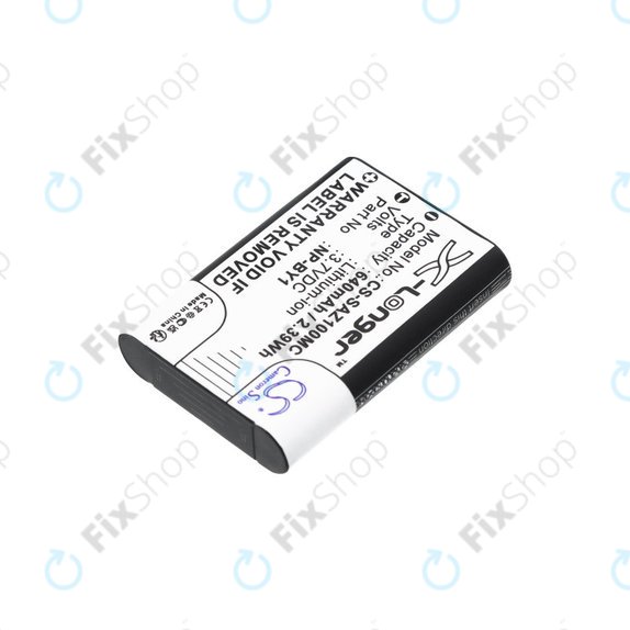 Bateria do Sony HDR-AZ1, 640mAh, Li-Ion, 3.7V, NP-BY1, HQ