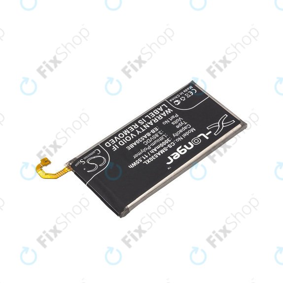 Bateria dla Samsung A8 A530F (2018), 3000mAh, Li-Pol, 3.85 V, EB-BA530ABE, HQ