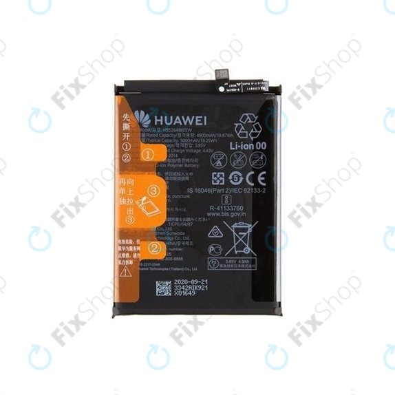Bateria do Huawei P Smart (2021), HB526488EEW, 5000mAh, 24023342, Genuine Service Pack