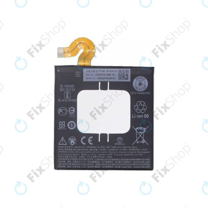 Bateria do HTC U12 Plus, B2Q55100, 3500mAh