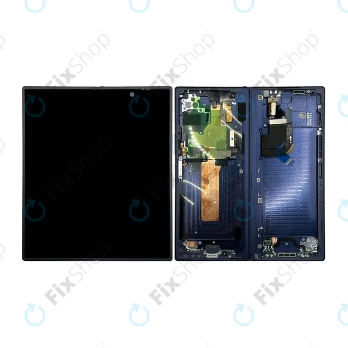 Wyświetlacz do Samsung Z Fold 6 F956B, Ekran dotykowy z ramką, GH82-35042C, Granatowy, Navy, Genuine Service Pack