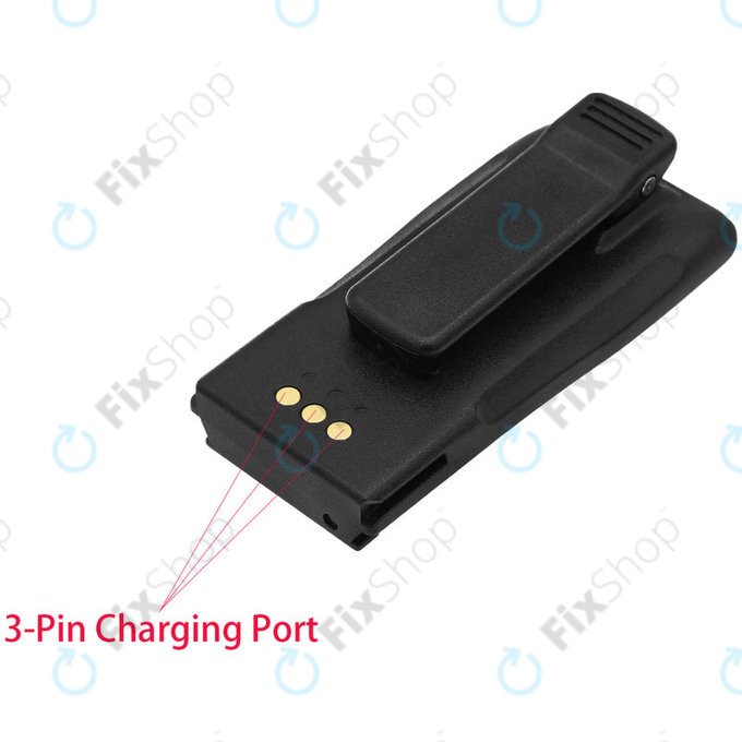 Bateria do Motorola CP140, 150, 160, 200, DP1400, GP3188, 1800mAh, Li-Ion, 7.2V, NNTN4496, HQ