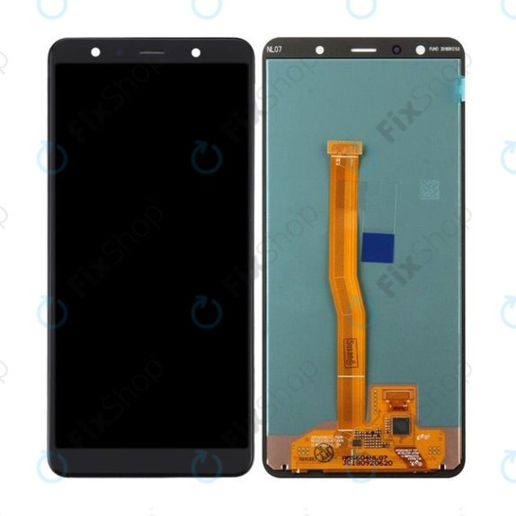 Wyświetlacz do Samsung A7 A750F (2018), Ekran dotykowy bez ramki, TFT