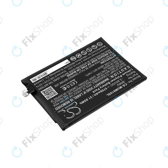 Bateria dla Poco M3, Redmi Note 9 4G, 5700mAh, Li-Pol, 3.85 V, BN62, HQ