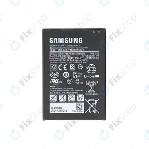 Bateria do Samsung Tab Active 3 T570, T575, EB-BT575BBE, GH43-05039A, 5050mAh, Genuine Service Pack