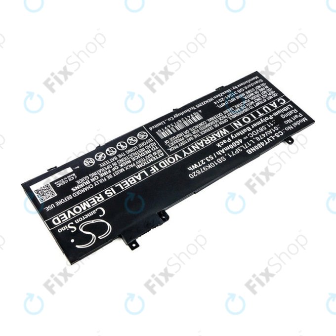 Bateria do Lenovo ThinkPad T480S, 4600mAh, Li-Pol, 11.58V, 01AV478, HQ