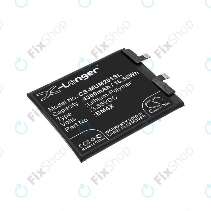 Bateria dla Xiaomi Mi 11, 4300mAh, Li-Pol, 3.85 V, BM4X, HQ