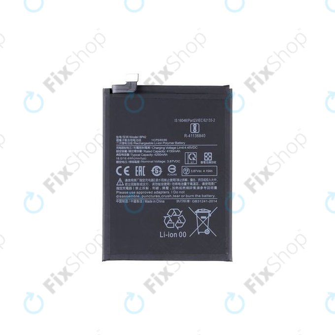 Bateria do Xiaomi Mi 11 Lite 4G, Mi 11 Lite 5G, 11 Lite 5G NE, BP42, 4250mAh, 46020000741Y, Genuine Service Pack