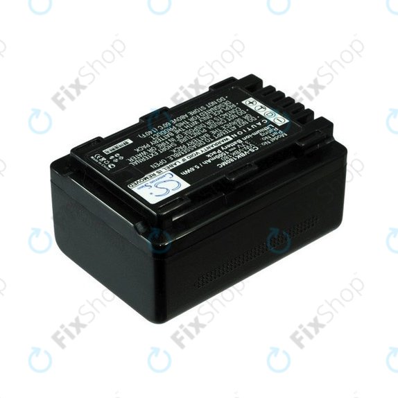 Bateria do Panasonic HDC, HC a SDR, 1500mAh, Li-Ion, 3.7V, VW-VBK180, HQ