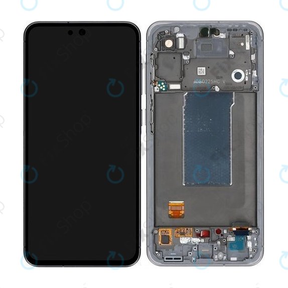 Wyświetlacz do Samsung Galaxy A56 A566E, Ekran dotykowy z ramką, Awesome Graphite, GH82-36829A, Genuine Service Pack