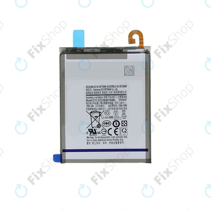 Bateria do Samsung A7 A750F (2018), A10 A105F, EB-BA750ABU, 3300mAh