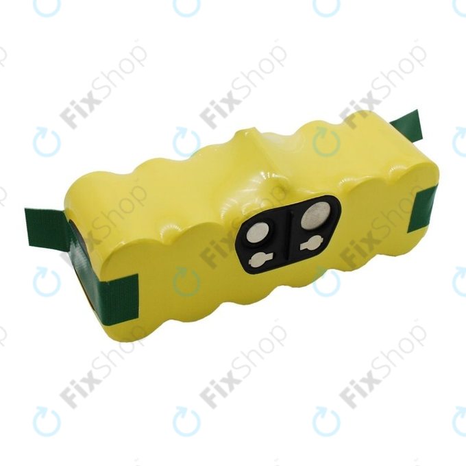 Bateria do iRobot Roomba 500, 600, 700, 800, 900-seria, R3, Scooba 450, Vileda 137173, 11702, GD-Roomba-500, VAC-500NMH-33, Ni-MH, 14,4V 4000mAh, HQ
