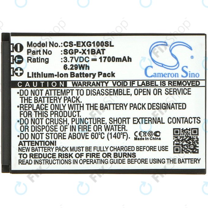 Bateria do Evolveo StrongPhone X1, 1700mAh, Li-ion, 3.7V, SGP-X1BAT, HQ