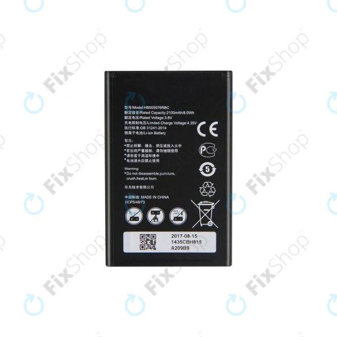 Bateria do Huawei Y3 II LUA-L21, HB505076RBC, 2100mAh