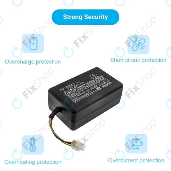 Bateria do Samsung PowerBot R7040, DJ96-00193E, VCA-RBT71, Li-Ion, 21,6V 2600mAh, HQ