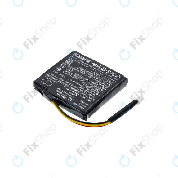 Bateria do TomTom Star 20, 700mAh, Li-Ion, 3.7V, ALHL03708003, HQ