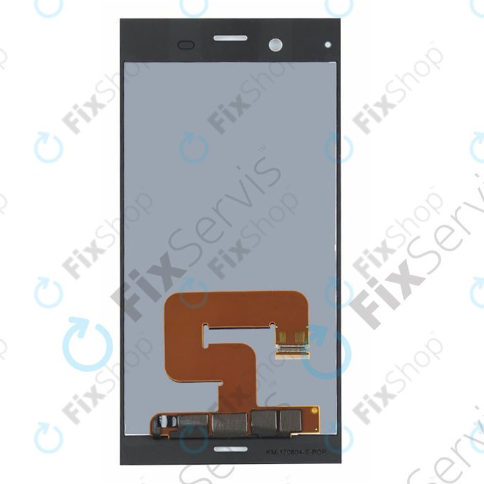 Wyświetlacz do Sony Xperia XZ1 G8341, Ekran dotykowy bez ramki, Srebrny, Silver, TFT