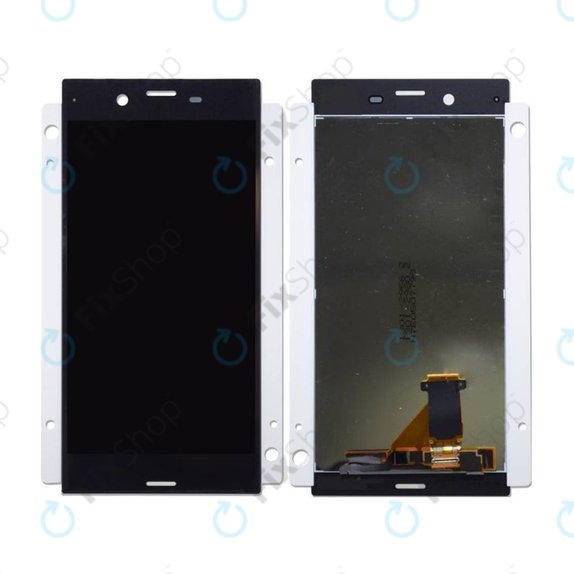Wyświetlacz do Sony Xperia XZ F8331, Ekran dotykowy bez ramki, Czarny, Black, TFT