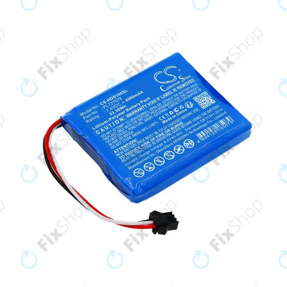 Bateria do Hantek DSO-1062B, DSO-1202B, DSO-1202S, 4500mAh, Li-Pol, 7.4V, PL727076, HQ