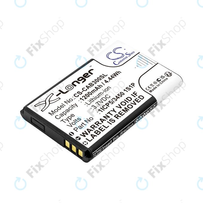 Bateria do Cat B30, 1200mAh, Li-Ion, 3.7V, 1ICP5/3450 1S1P, HQ