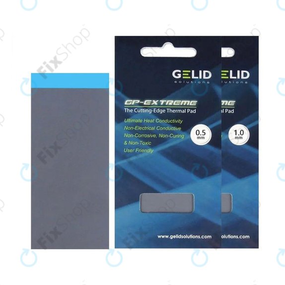 Podkładka termoprzewodząca GELID GP-Extreme, 12 W/mK, 80 × 40 × 1.0mm