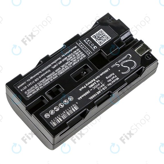 Bateria do Line 6 James Tyler Variax, Line 6 JTV Guitar, 2600mAh, Li-Ion, 7.4V, BA12, HQ