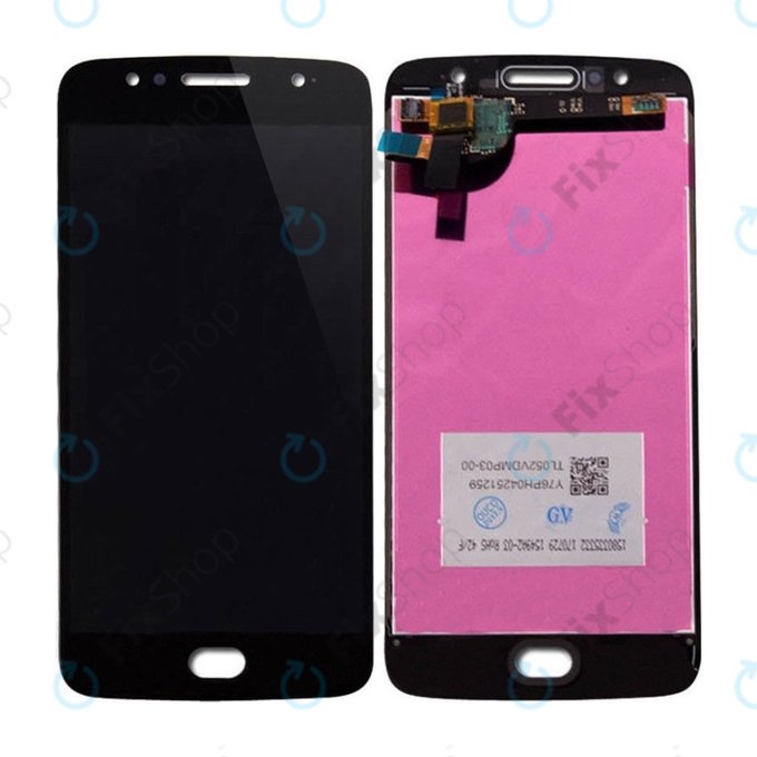 Wyświetlacz do Motorola Moto G5S XT1794, Ekran dotykowy bez ramki, Czarny, Black, TFT