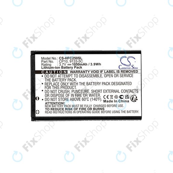 Bateria do Amplicomms Powertel M4000, Auro Comfort 1010, 1050mAh, Li-Ion, 3.7V, MM460BB, CP10, HQ