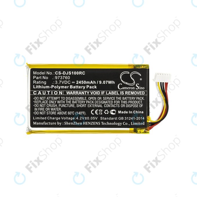 Bateria do DJI Mavic Pro, Air, Spark, 2450mAh, Li-Pol, 3.7V, 973760, HQ