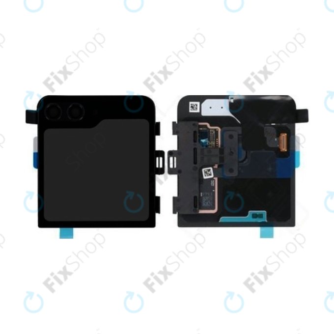 Wyświetlacz (External) do Samsung Z Flip 5 F731B, Ekran dotykowy z ramką, GH97-29135A, Genuine Service Pack