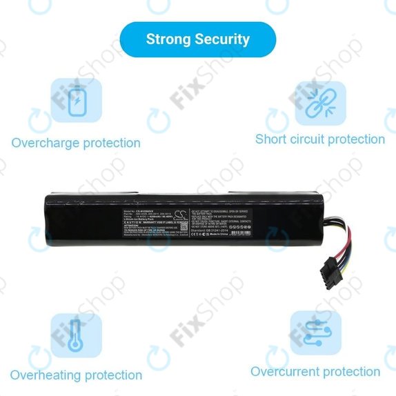 Bateria do Neato Botvac D3, D4, D5, D6, D7-seria, 945-0225, 205-0011, 205-0013 Li-Ion 14,4V 4200mAh HQ