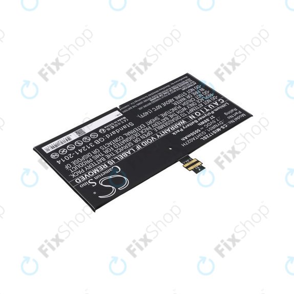 Bateria do Microsoft Surface Pro 4, 5050mAh, Li-Pol, 7.5V, DYNR01, HQ