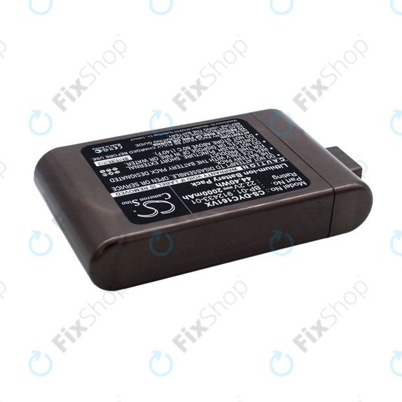 Bateria do Dyson DC12, DC16, BP-01, 912433-01, Li-Ion, 22,2V 2000mAh, HQ