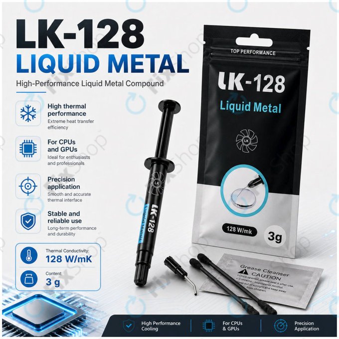 Ciekły metal LK-128, 3g