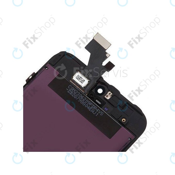 Wyświetlacz dla iPhone 5, Black, Ekran dotykowy z ramką
