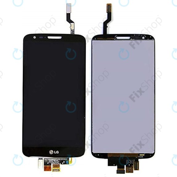 Wyświetlacz do LG G2 D802, Ekran dotykowy bez ramki, TFT