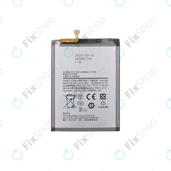 Bateria do Samsung A04s, A12, A13, A13 5G, A21s, M12, EB-BA217ABY, 5000mAh