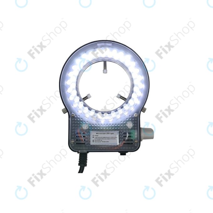 Regulowana lampa LED do mikroskopu, Czarny, Black, Sunshine SS-033