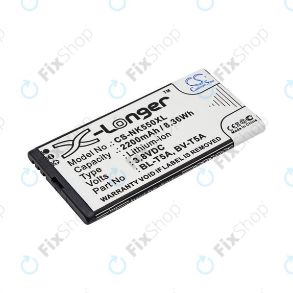 Bateria do Nokia Lumia 730, 2200mAh, Li-Ion, 3.8V, BL-T5A, HQ