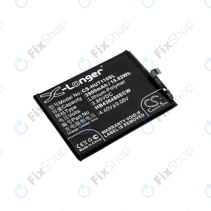 Bateria dla Huawei Mate 10 Lite, Honor View 20, 3900mAh, Li-Pol, 3.85 V, HB436486ECW, HQ