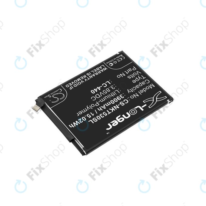 Bateria dla Nokia 5.3, 3900mAh, Li-Pol, 3.85 V, LC-440, HQ