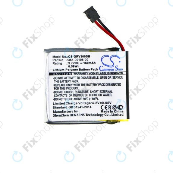 Bateria do Garmin Vivoactive 3, 3 Music, 361-00108-00, 361-00108-01, 160mAh, HQ